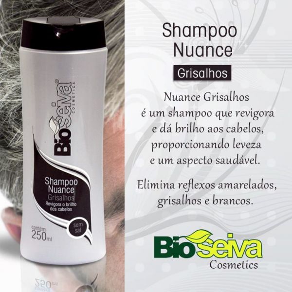 SHAMPOO NUANCE GRISALHO